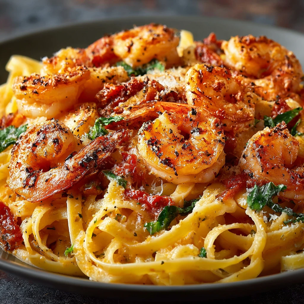 Creamy Tomato Shrimp Pasta Delicious 30minute Meal