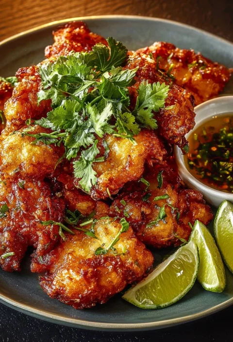 Crispy Vietnamese Shrimp Fritters