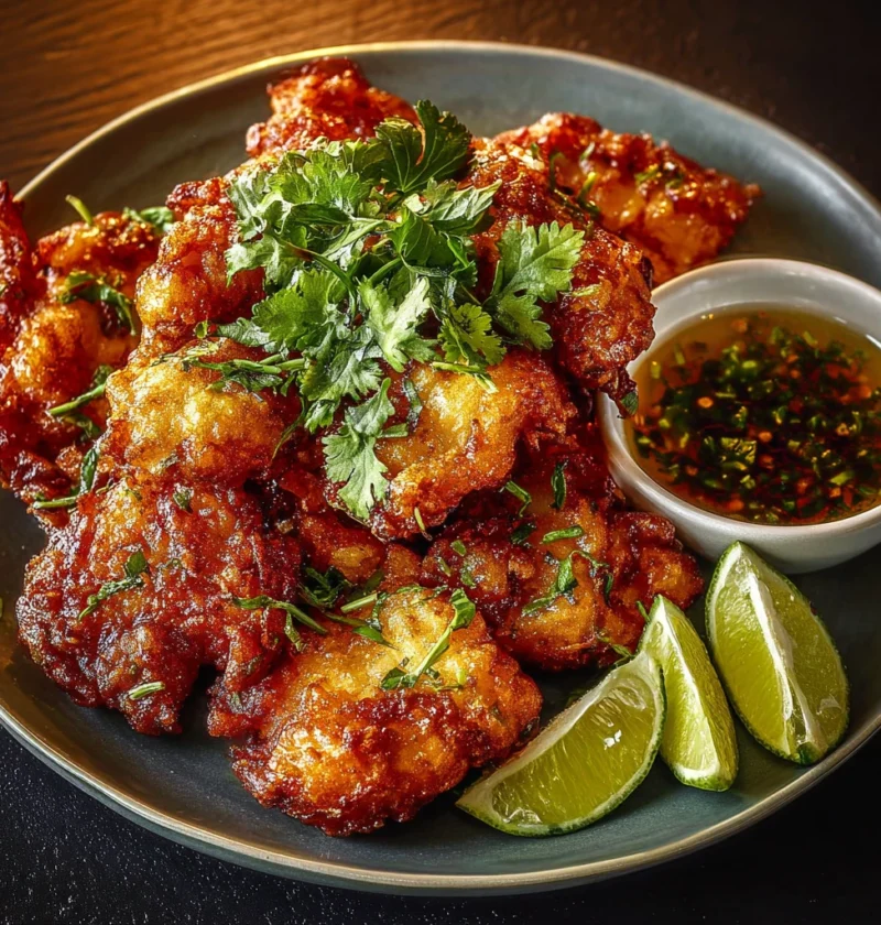 Crispy Vietnamese Shrimp Fritters