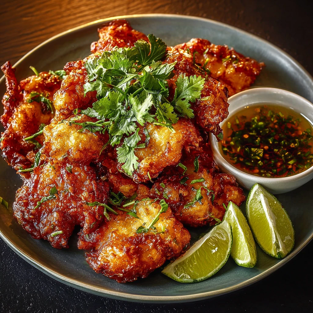 Crispy Vietnamese Shrimp Fritters