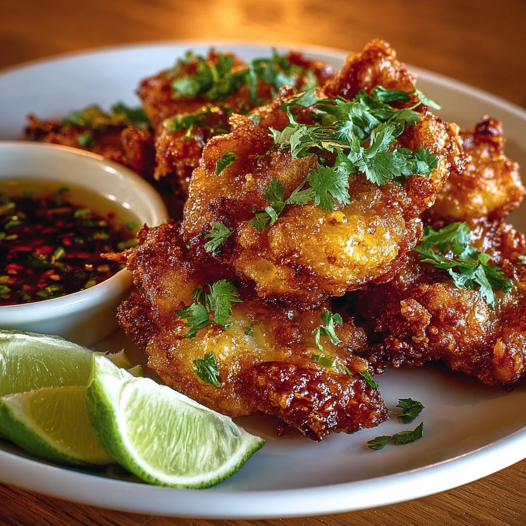 Crispy Vietnamese Shrimp Fritters