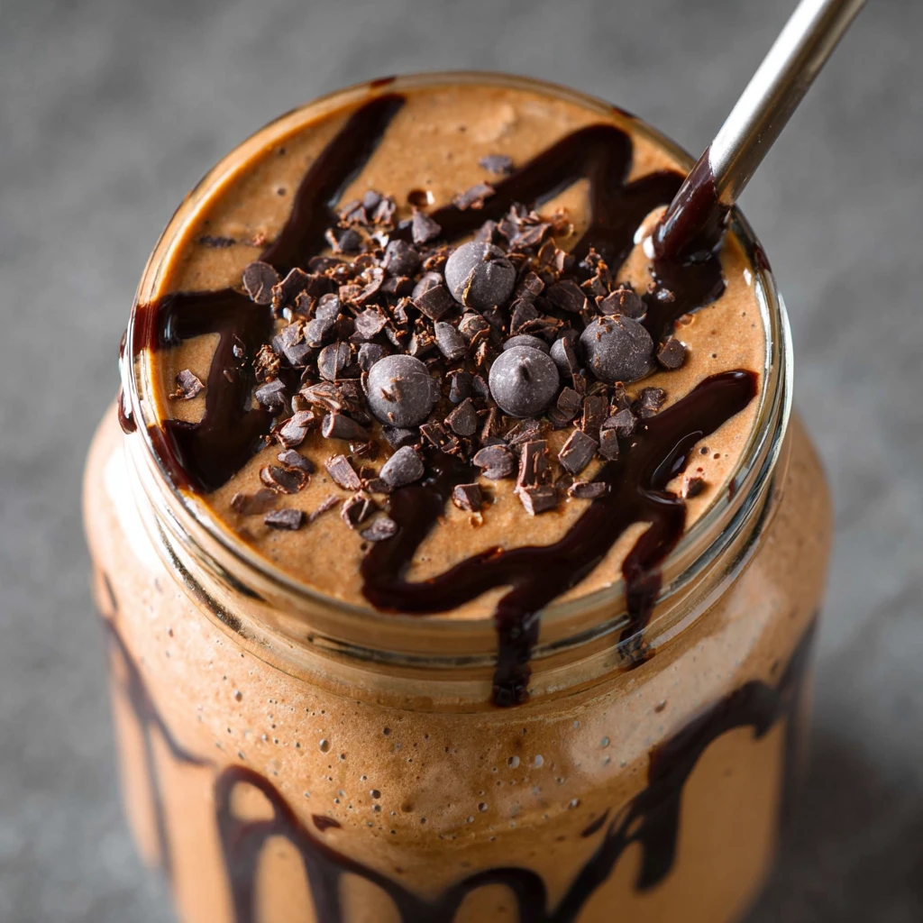 Decadent Dark Chocolate Protein Shake