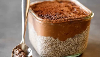 Decadent Tiramisu Chia Pudding