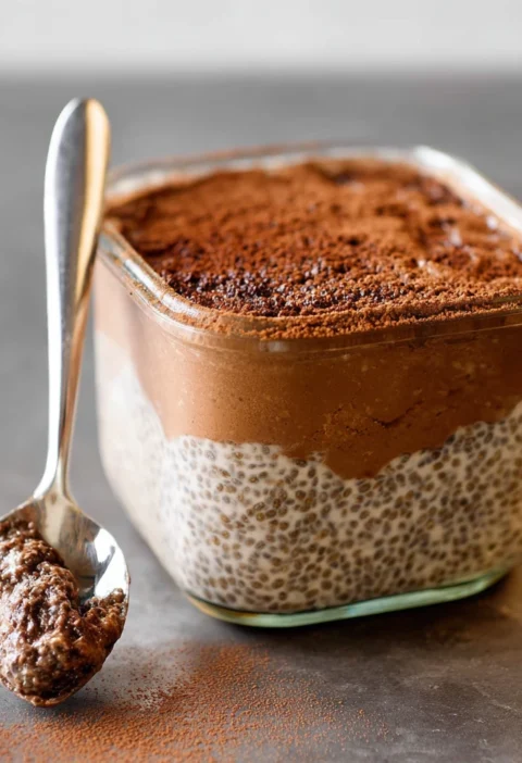 Decadent Tiramisu Chia Pudding