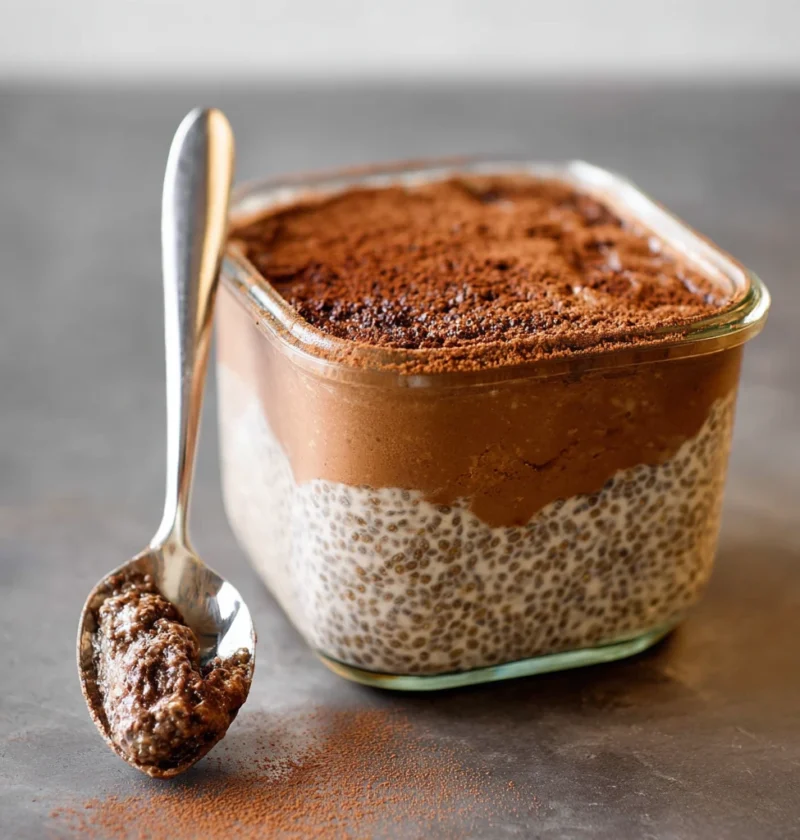 Decadent Tiramisu Chia Pudding