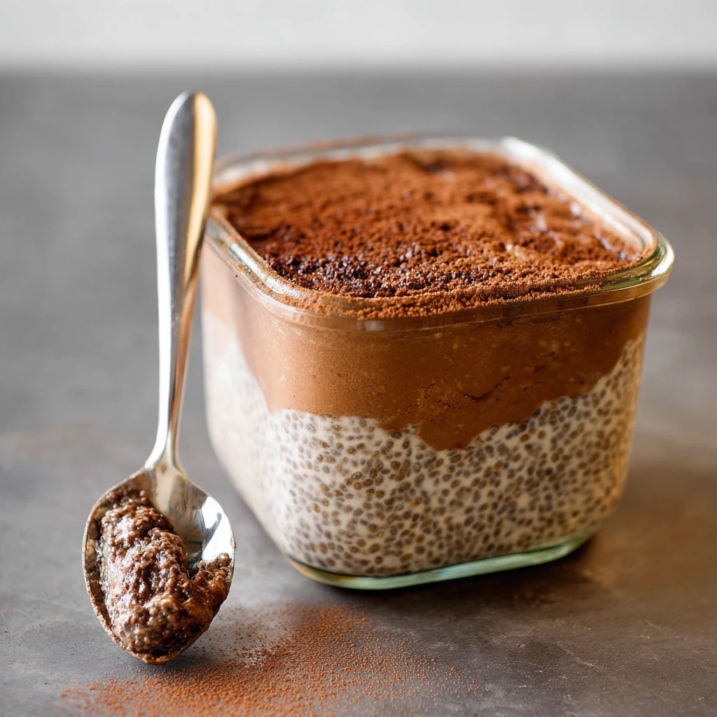 Decadent Tiramisu Chia Pudding