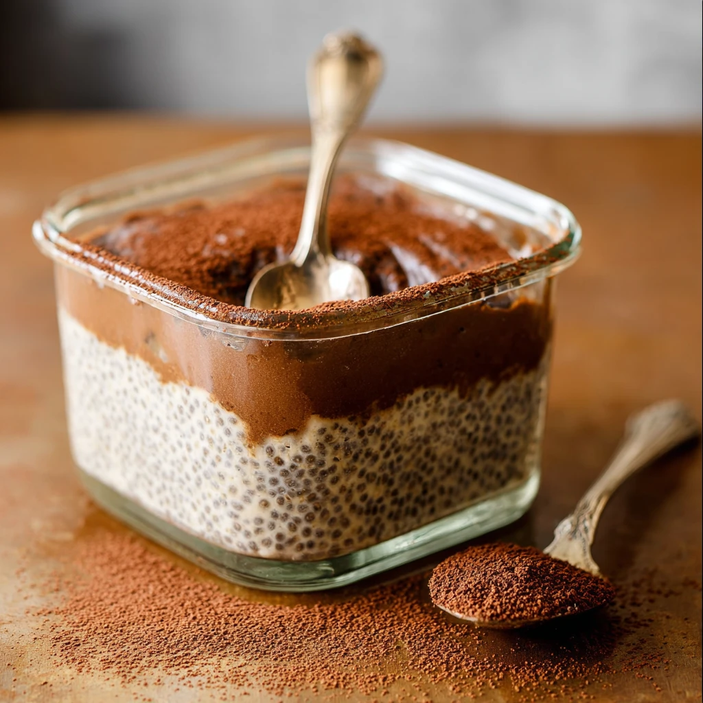 Decadent Tiramisu Chia Pudding