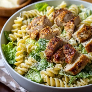 Delicious Chicken Caesar Pasta Salad Recipe for Summer Fun