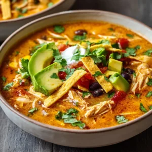 Easy Chicken Taco Soup