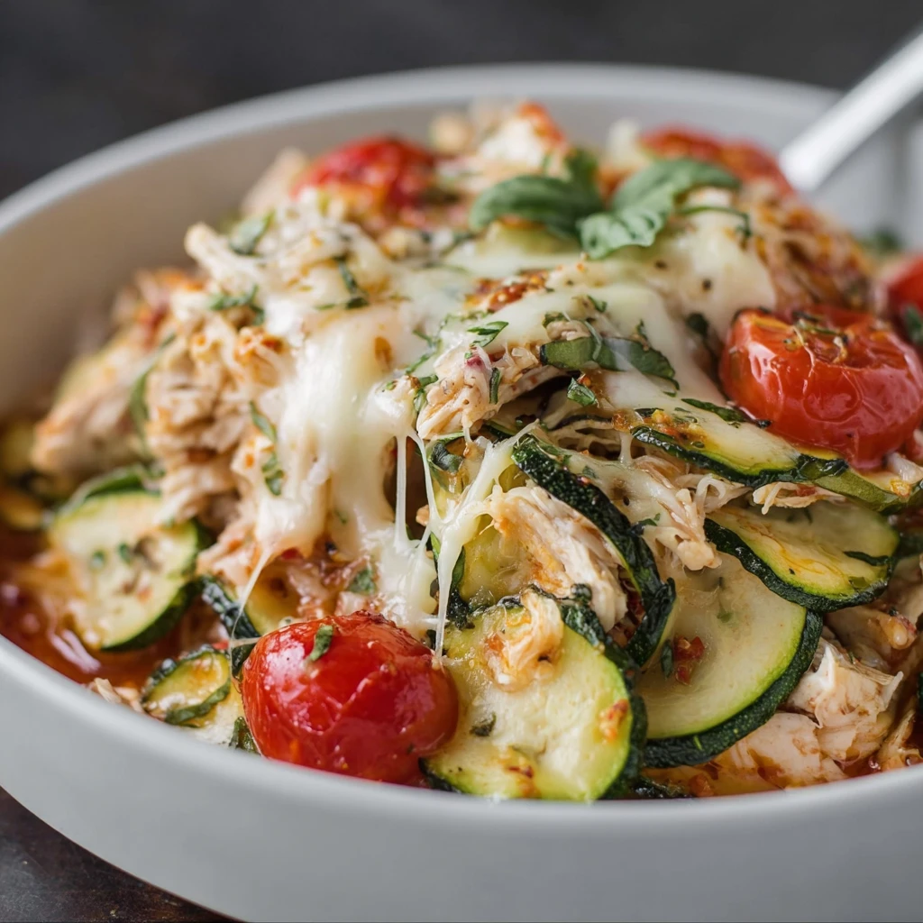 Easy Chicken Zucchini Bake That’s Low-Carb & Delicious