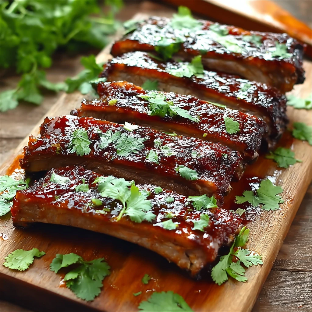 Falloffthebone Tender Chinesestyle Bbq Ribs Recipe