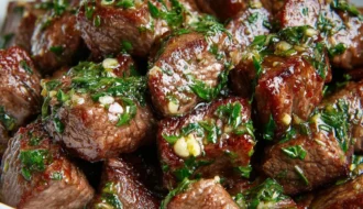 Garlic Butter Steak Bites Recipe