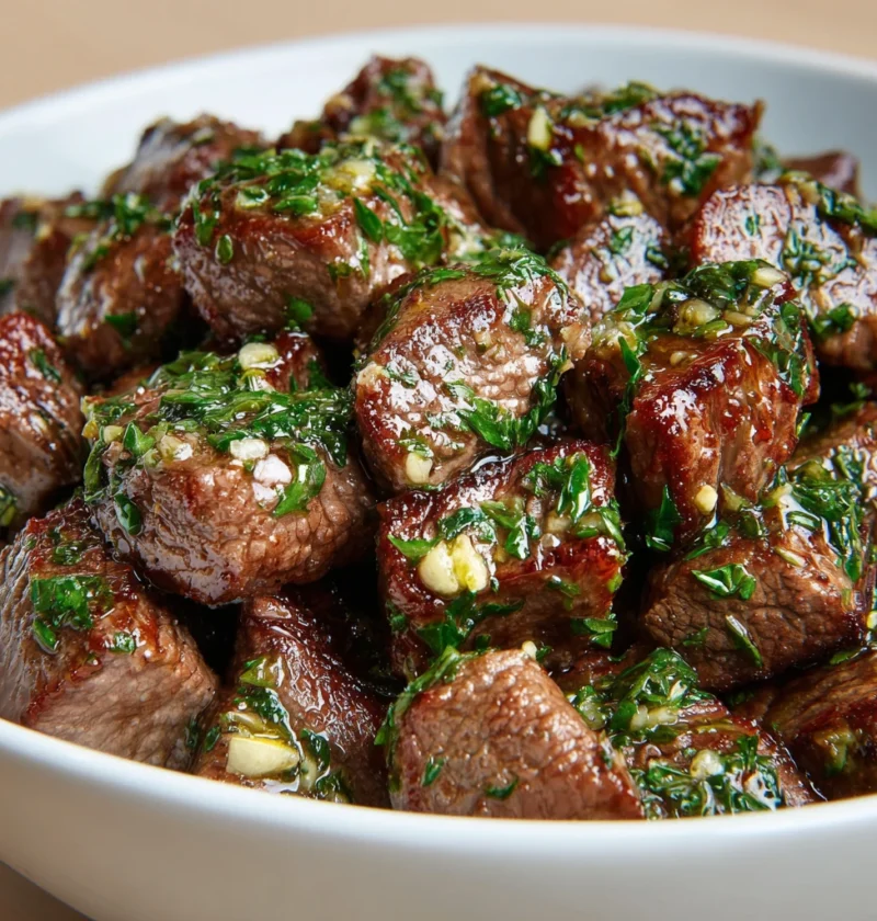 Garlic Butter Steak Bites Recipe
