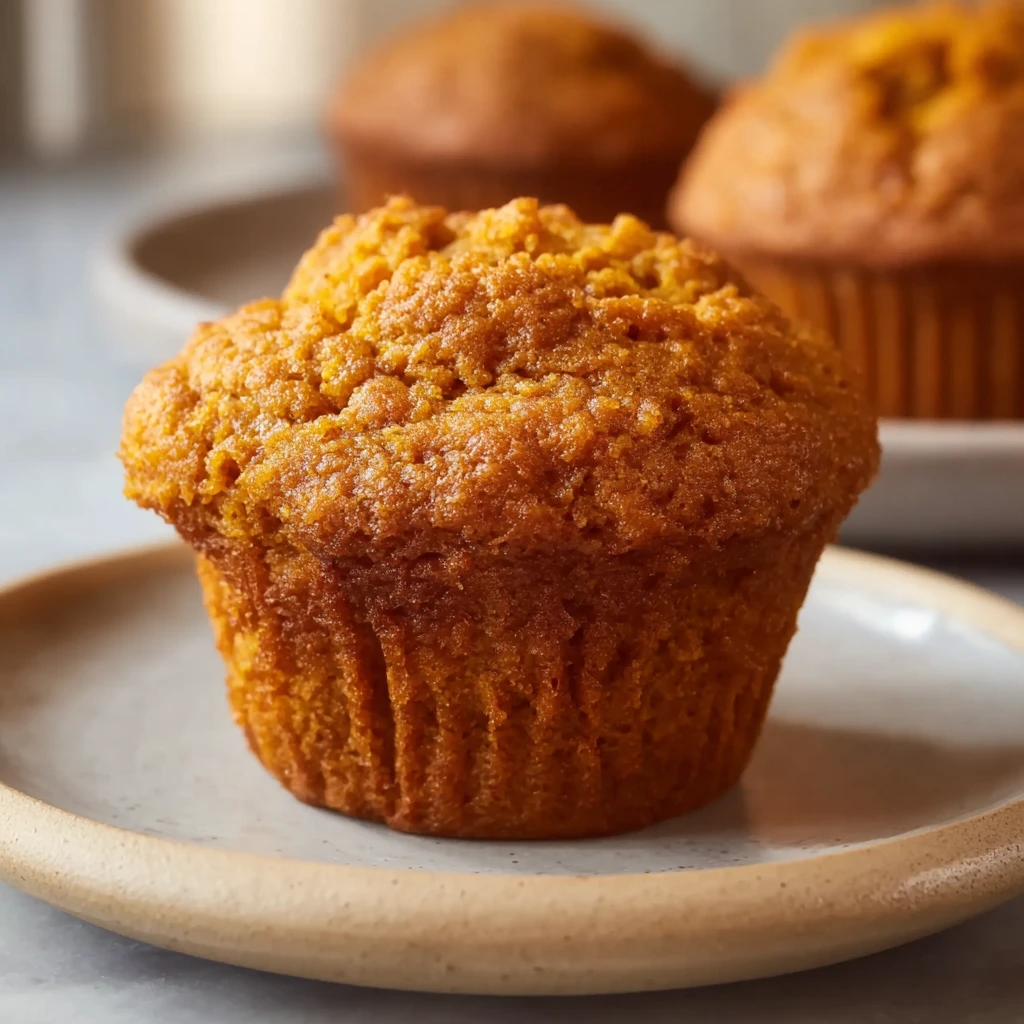 Greek Yogurt Pumpkin Muffins Amazing Moist Fall Treat