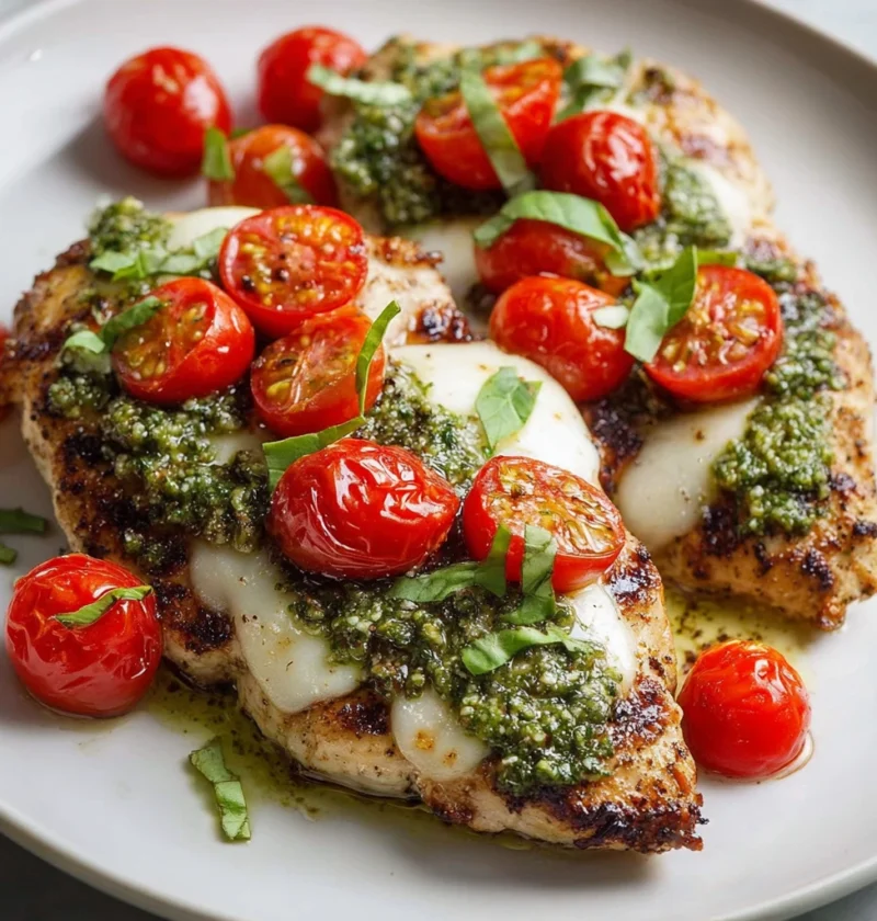 Grilled Chicken Margherita Recipe