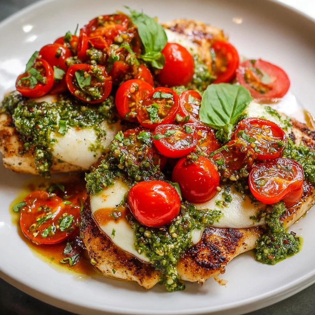 Grilled Chicken Margherita Recipe