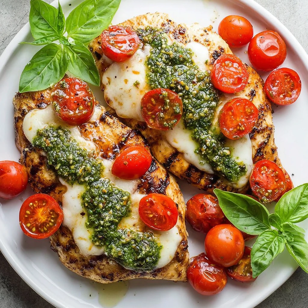 Grilled Chicken Margherita Recipe