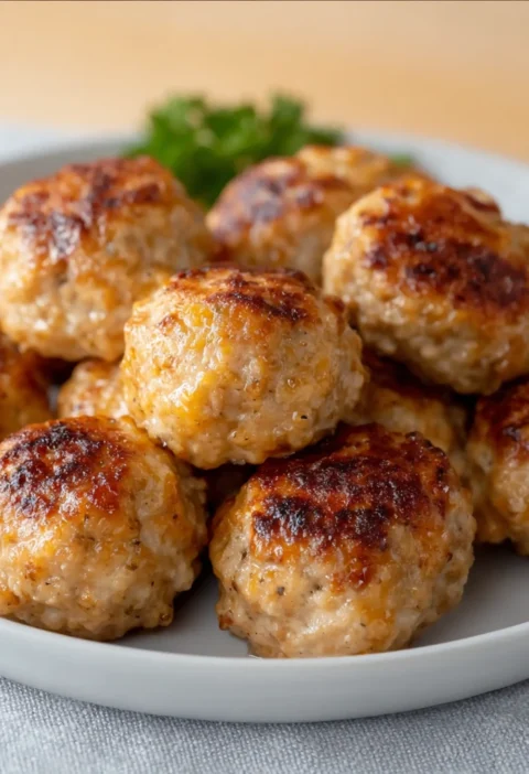 Ground Chicken Meatballs Kids Juicy Dinner