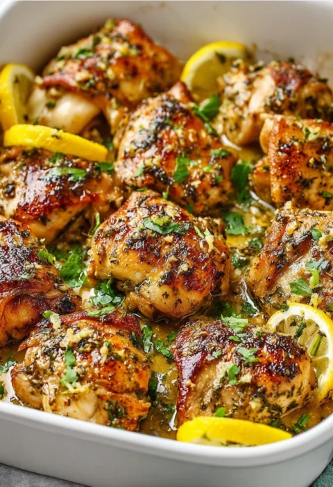Juicy Greek Lemon Chicken Thighs Flavorful Weeknight Hero