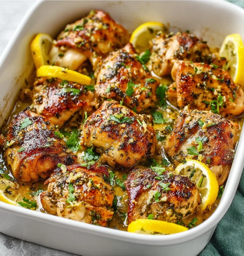 Juicy Greek Lemon Chicken Thighs Flavorful Weeknight Hero