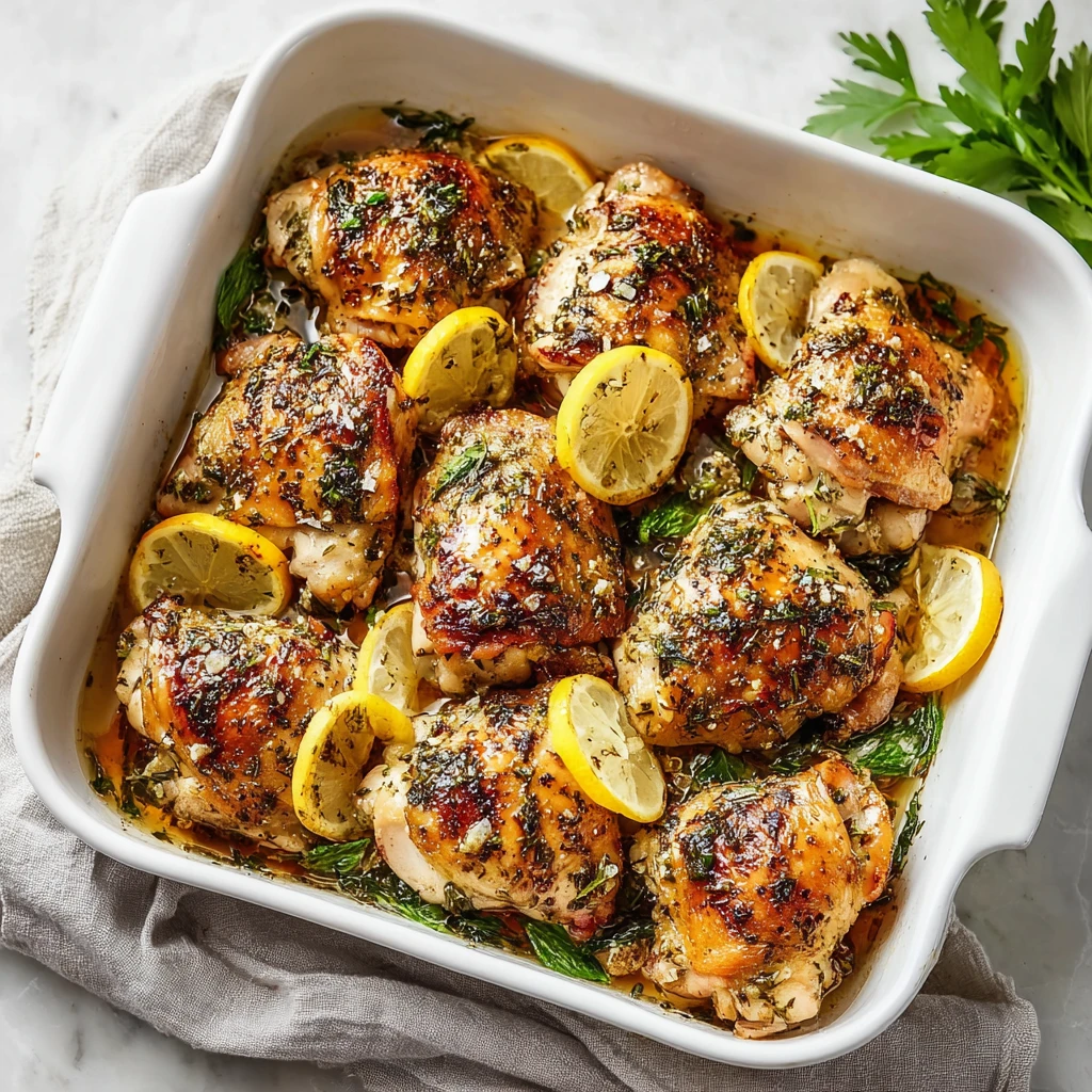 Juicy Greek Lemon Chicken Thighs Flavorful Weeknight Hero