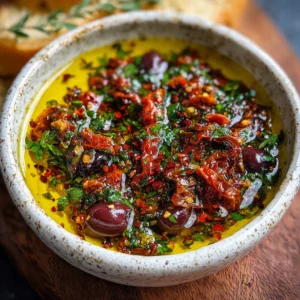 Mediterranean Olive Oil Dip