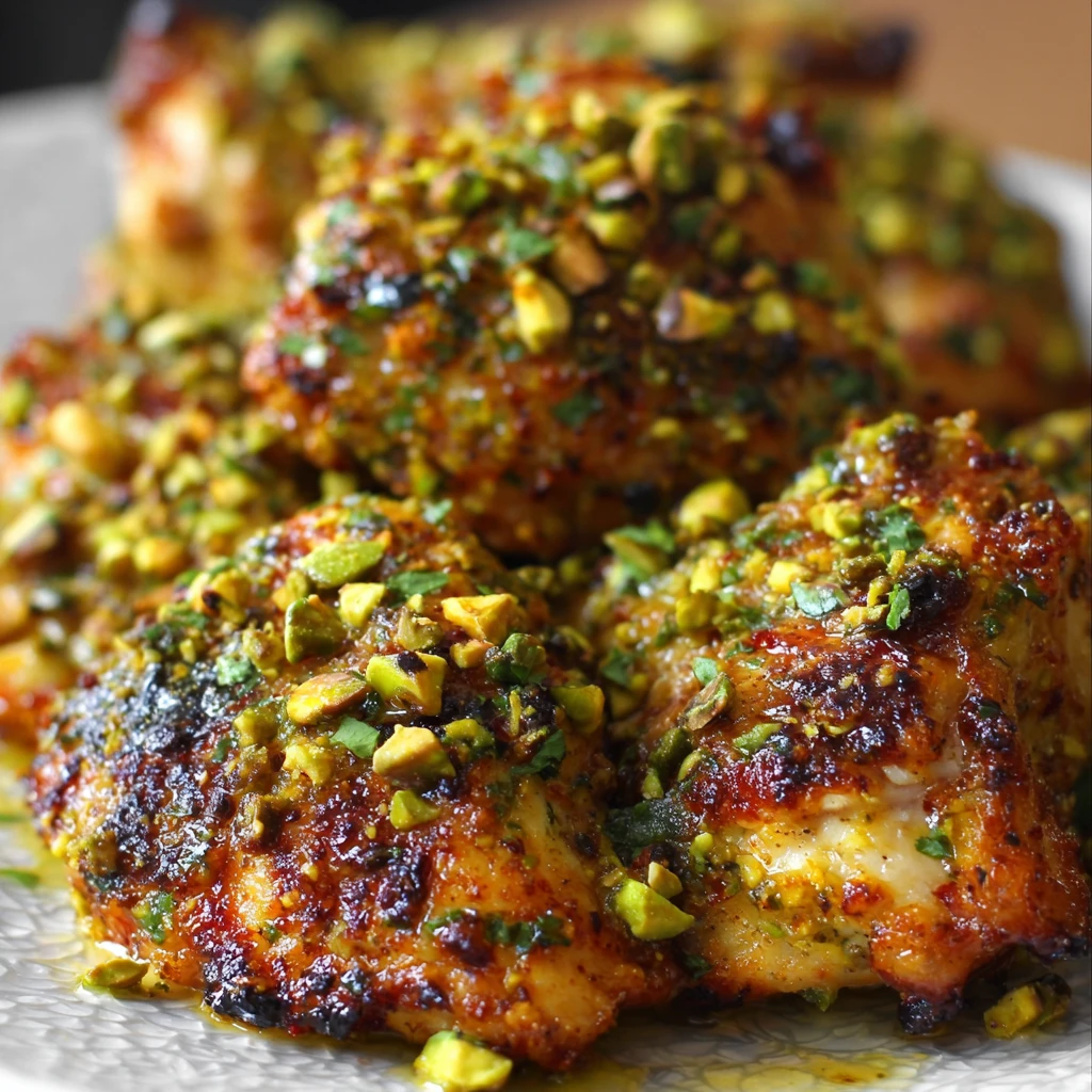 Persian Chicken Pistachios Flavorful Delight