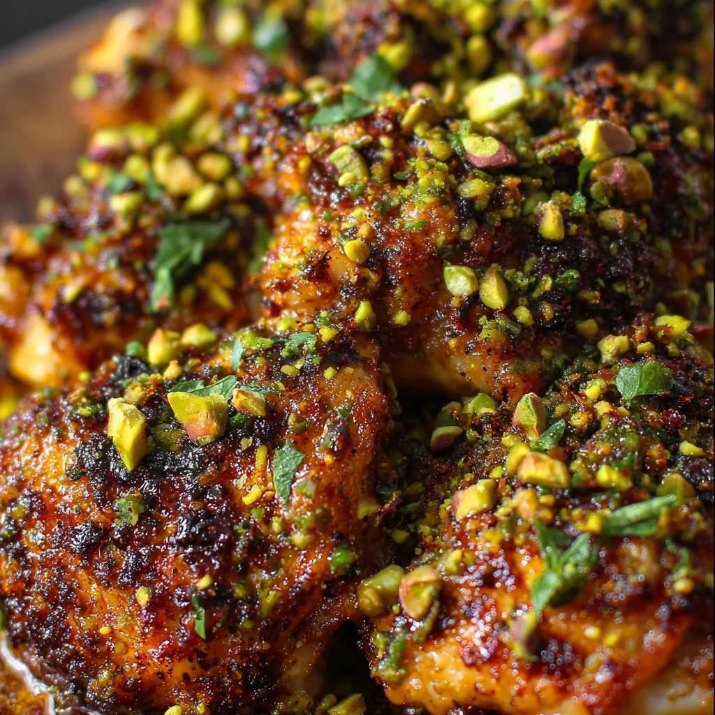 Persian Chicken Pistachios Flavorful Delight