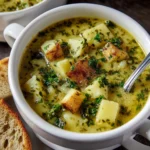 Braised Short Ribs in Creamy Herb Sauce