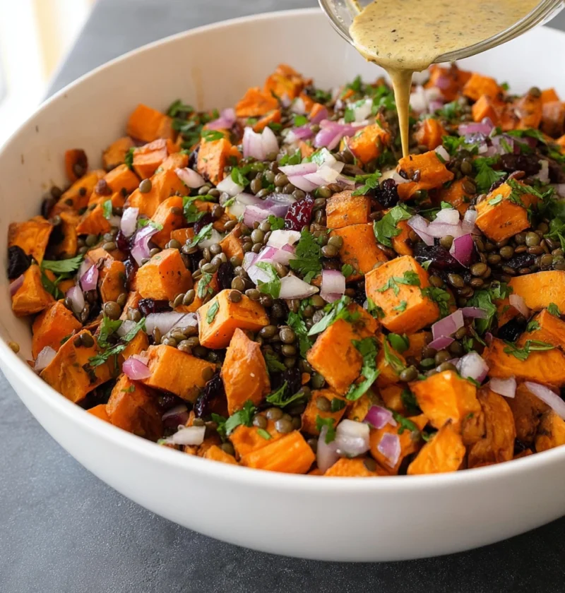 Roasted Sweet Potato Salad Hearty Delicious Prep January