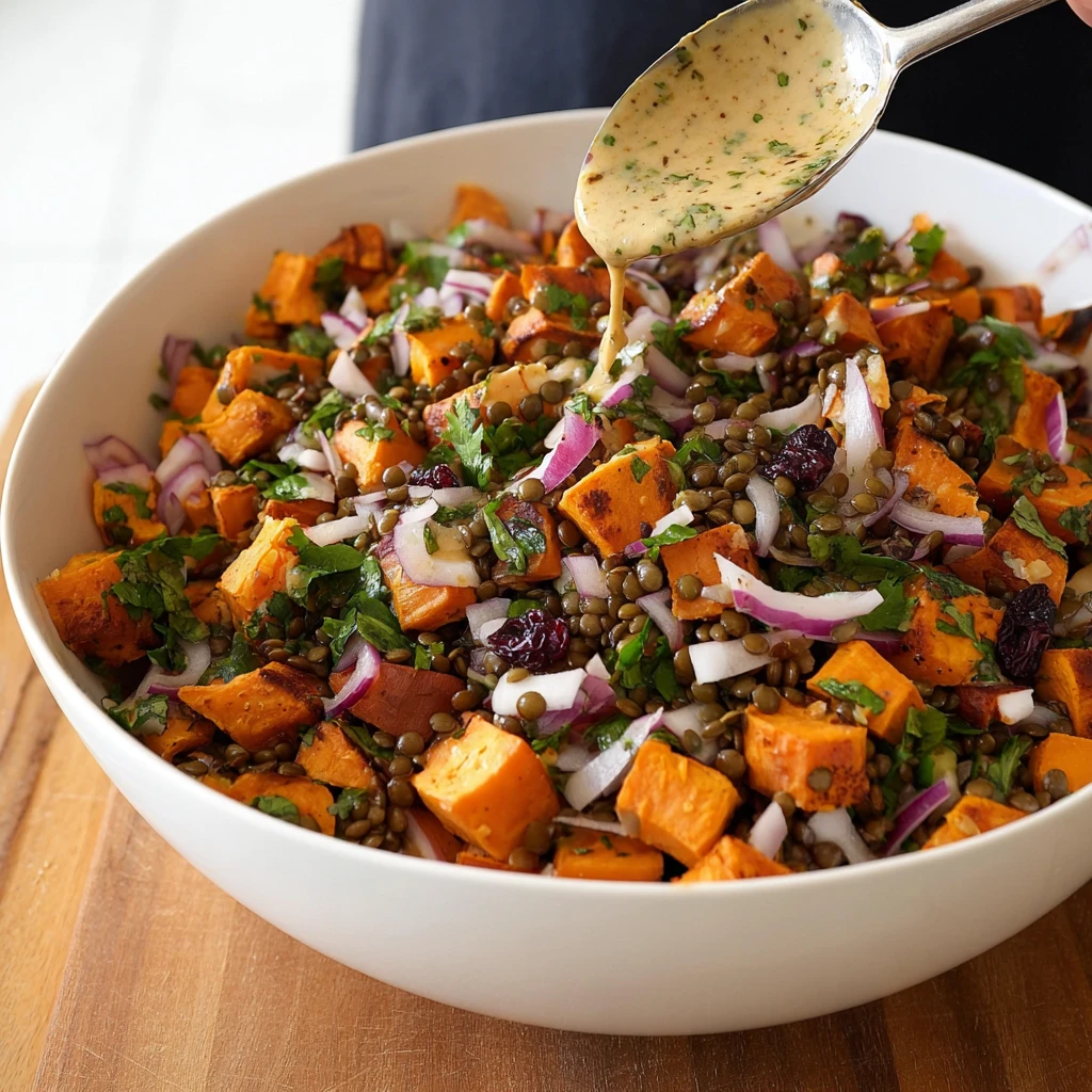 Roasted Sweet Potato Salad Hearty Delicious Prep January