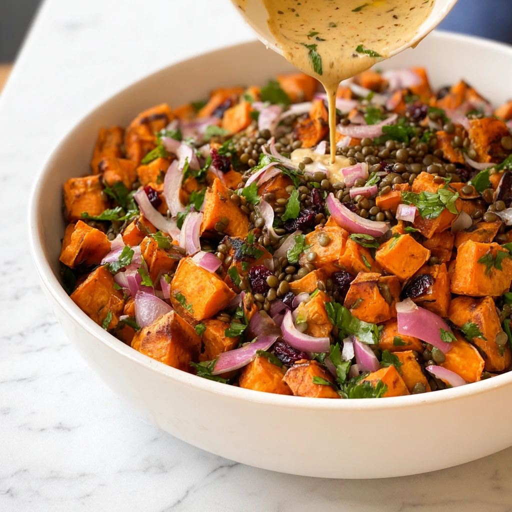 Roasted Sweet Potato Salad Hearty Delicious Prep January