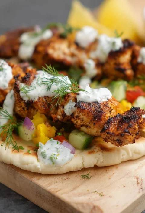 Roasted Tofu Skewers