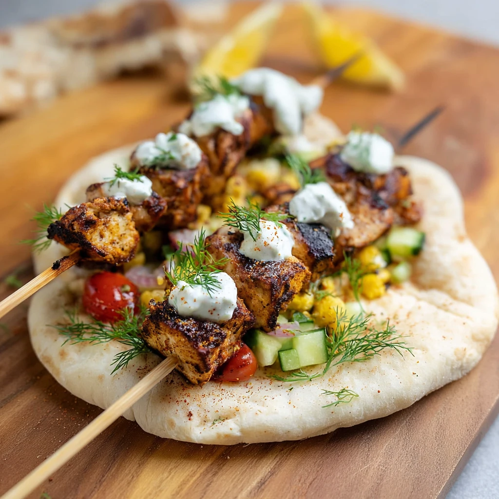 Roasted Tofu Skewers