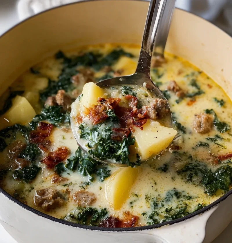 Savory Italian Sausage Bacon Potato Soup Hearty Olive