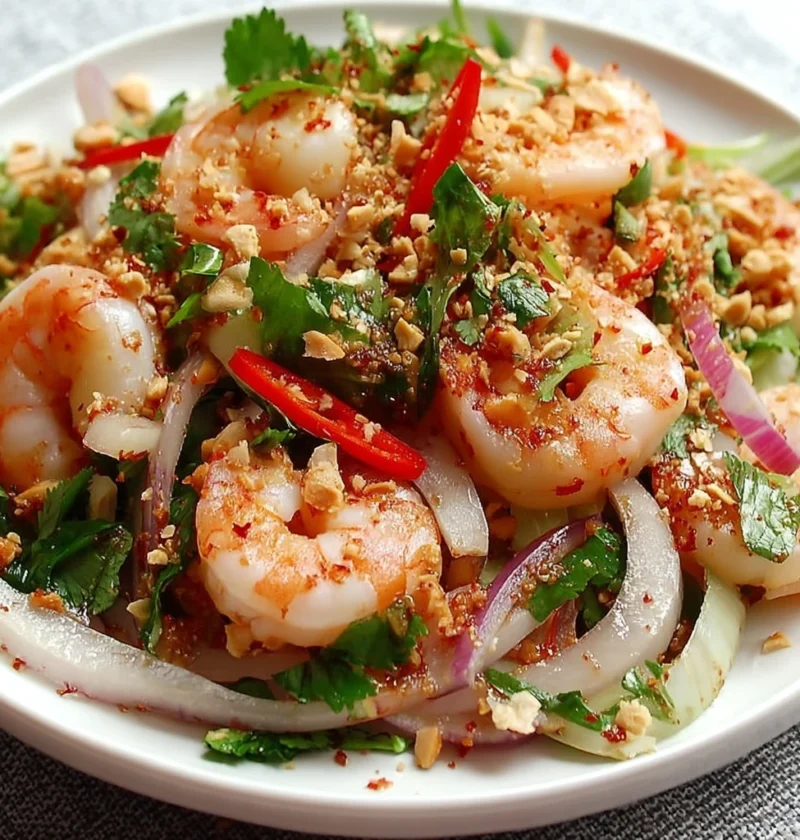 Spicy Thai Shrimp Salad Recipe