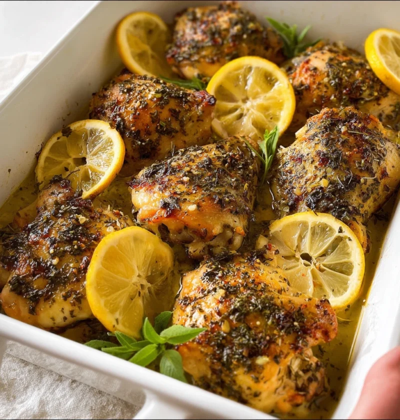 Tender Greek Lemon Chicken