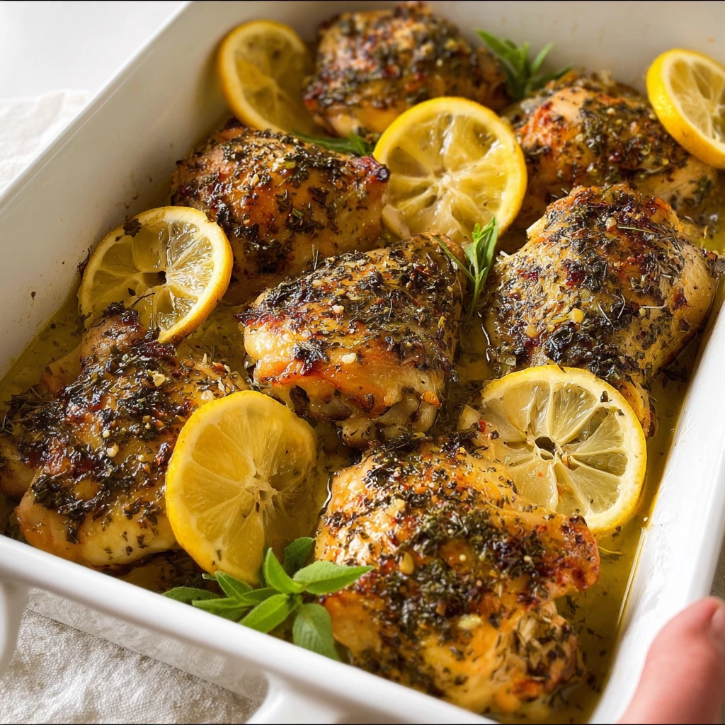 Tender Greek Lemon Chicken