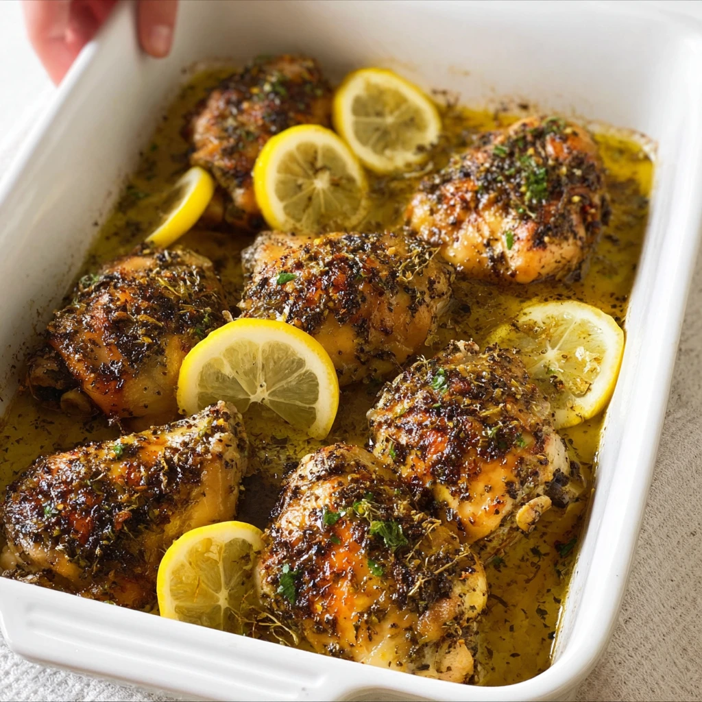 Tender Greek Lemon Chicken