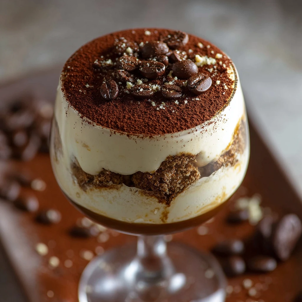 Tiramisu Coffee Cocktail: 5 Layers of Decadent Flavor