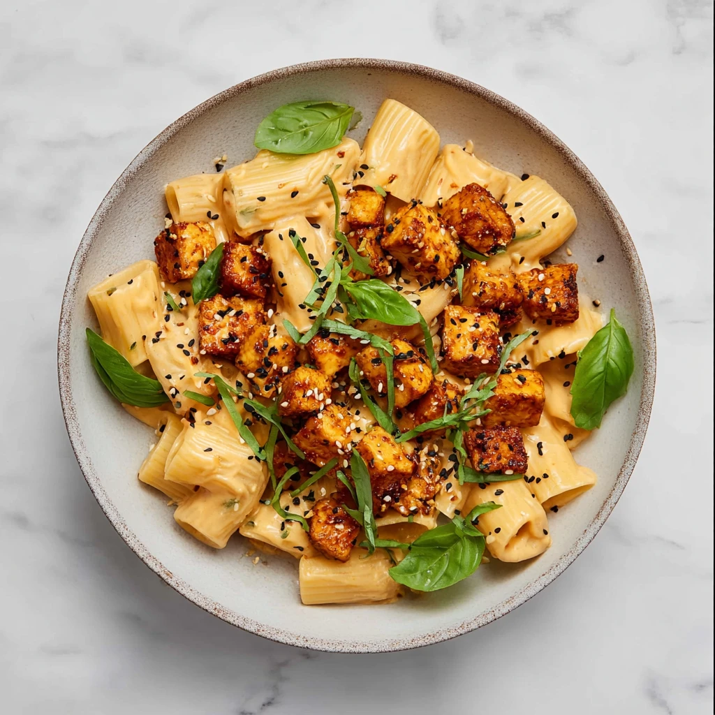Tofu Gochujang Pasta Recipe