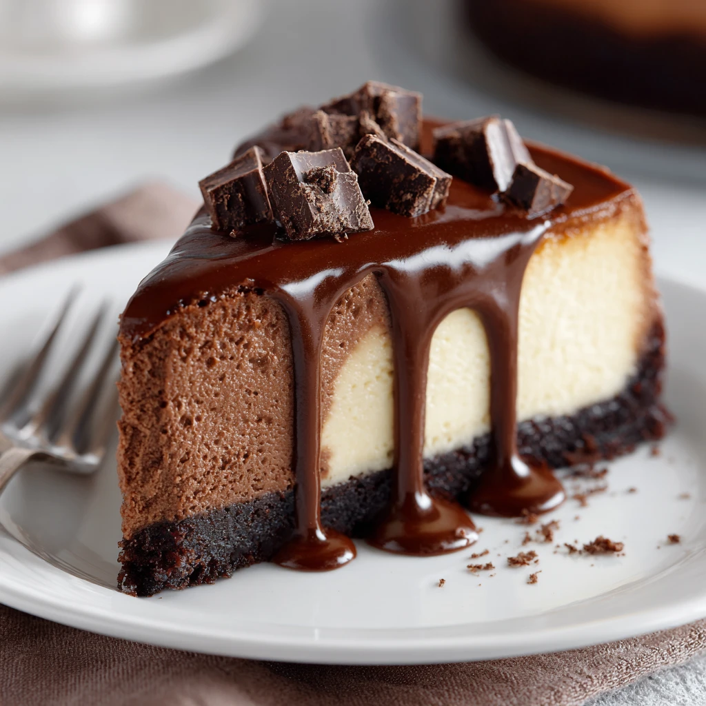 Triple Chocolate Cheesecake Recipe
