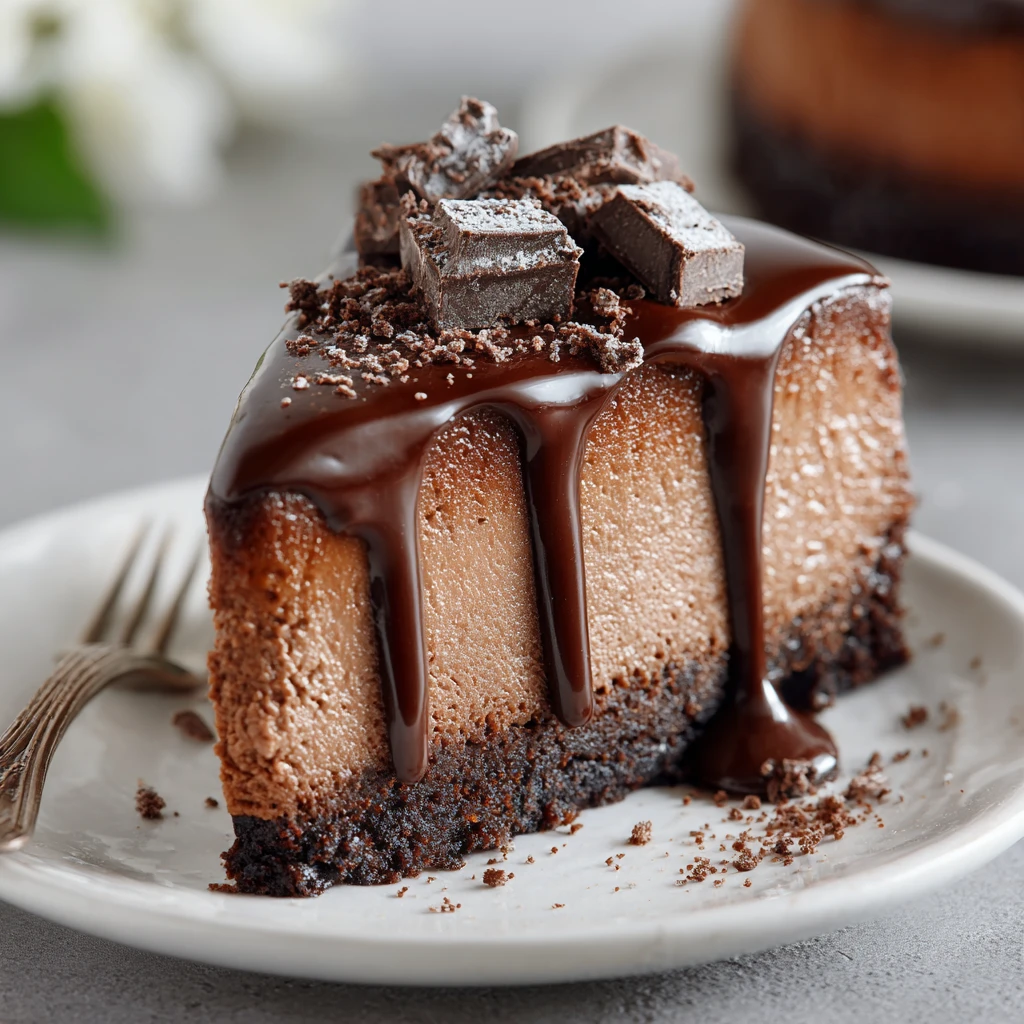 Triple Chocolate Cheesecake Recipe
