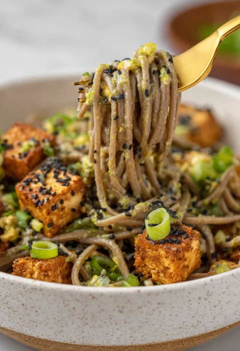 Tropical Tofu Noodles