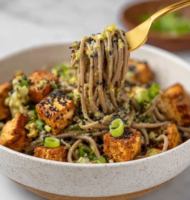 Tropical Tofu Noodles