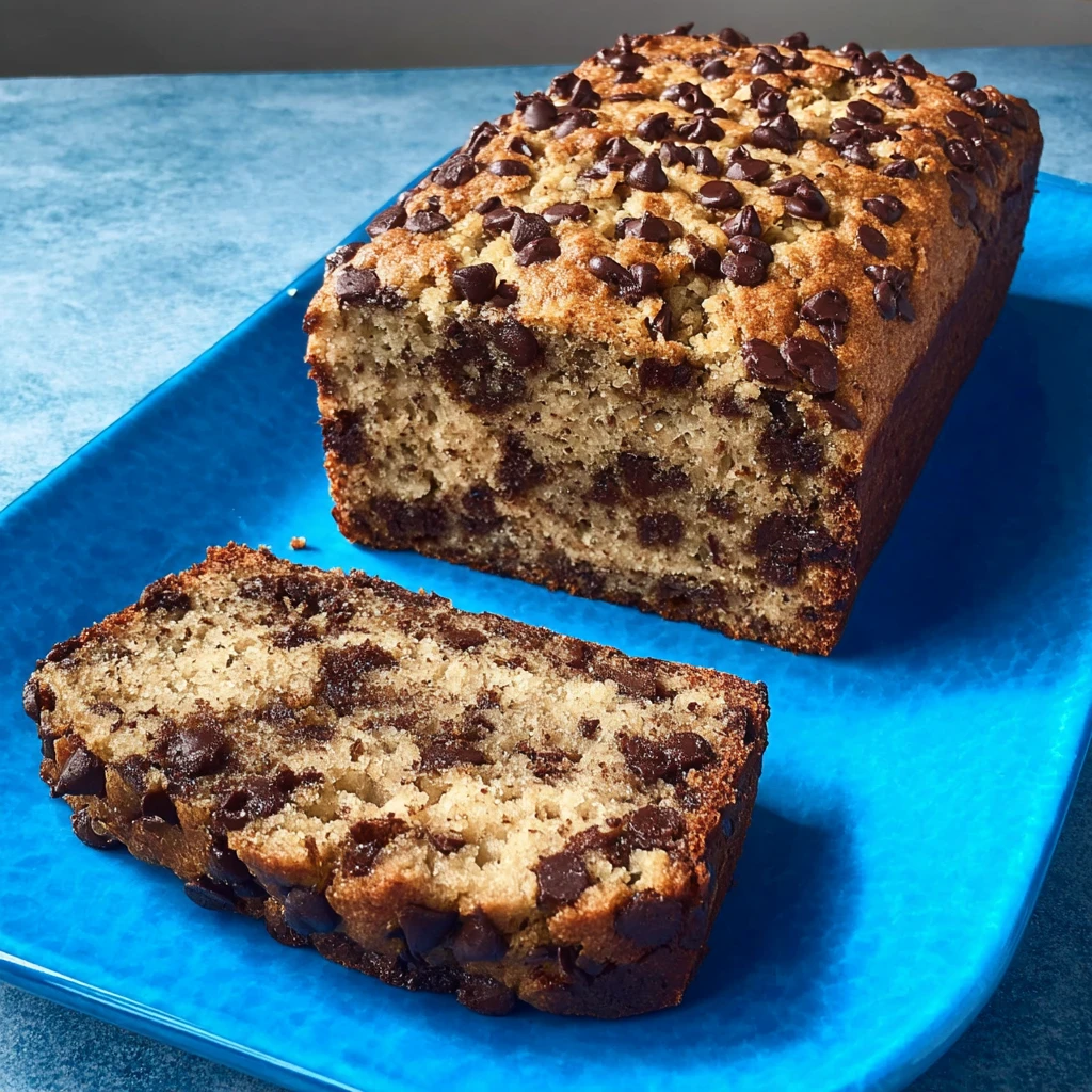 Wholesome Chocolate Chip Oatmeal Banana Bread Guiltfree Eggless