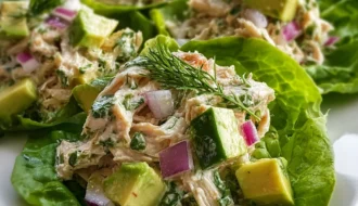 Avocado Herb Chicken Salad