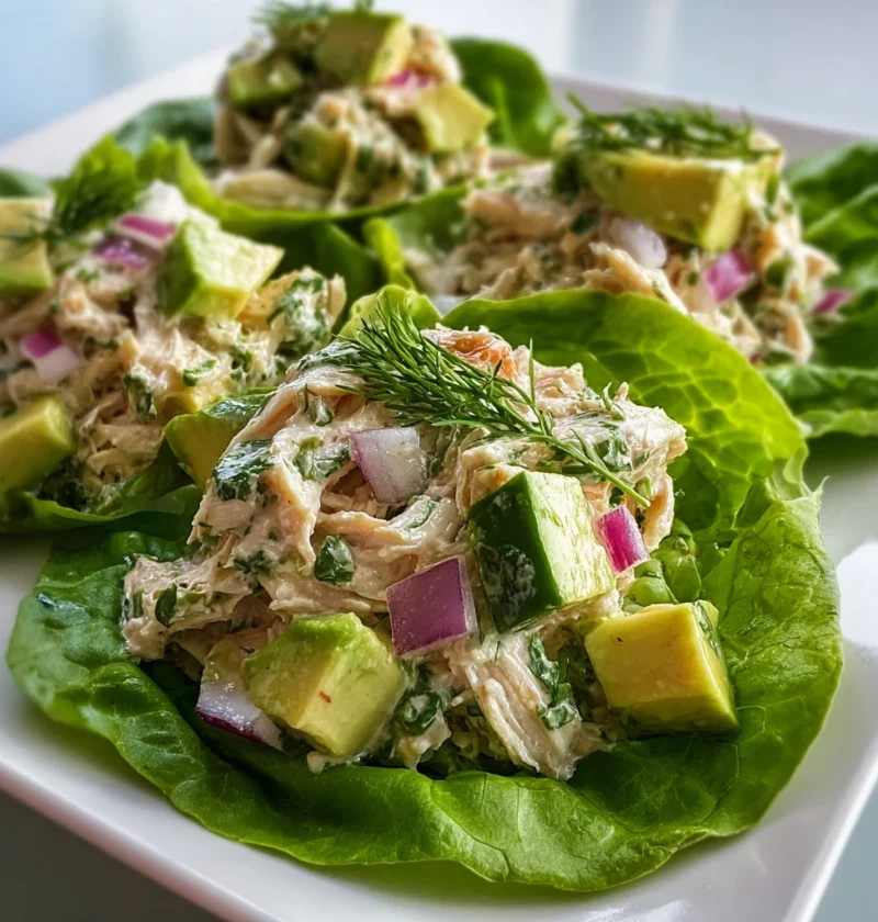 Avocado Herb Chicken Salad