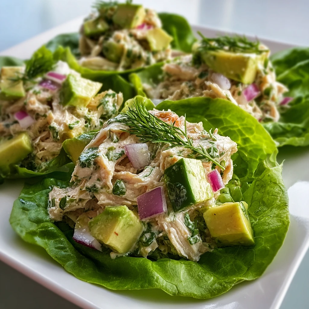 Avocado Herb Chicken Salad