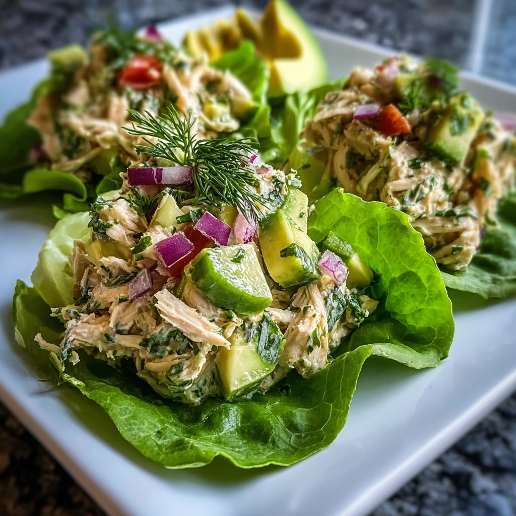 Avocado Herb Chicken Salad
